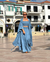 Load image into Gallery viewer, MUSE KIMONO WITH RUFFLE