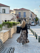 Load image into Gallery viewer, LA ISLA STRAPLESS MAXI DRESS/ beige leopard print