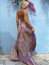 Load image into Gallery viewer, MARIPOSA MAXI DRESS/ pastel oriental print