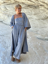 Load image into Gallery viewer, HUG wide leg trousers/grey melange