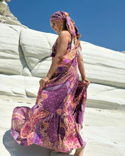 Load image into Gallery viewer, SUNNY MAXI DRESS/ amethyst purple oriental print