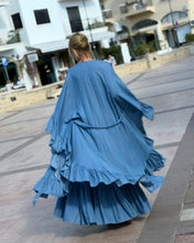 Load image into Gallery viewer, MUSE KIMONO WITH RUFFLE