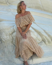 Load image into Gallery viewer, FLAMENCO TOP/ champagne gold lace