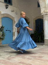 Load image into Gallery viewer, YASMINE MAXI DRESS/ soft tencel denim