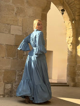 Load image into Gallery viewer, CHEMISE MAXI DRESS/ soft tencel denim