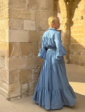 Load image into Gallery viewer, CHEMISE MAXI DRESS/ soft tencel denim