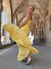 Load image into Gallery viewer, LA ISLA MAXI DRESS/ sunny yellow voile