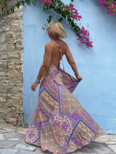 Load image into Gallery viewer, MARIPOSA MAXI DRESS/ pastel oriental print