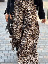 Load image into Gallery viewer, LA ISLA STRAPLESS MAXI DRESS/ beige leopard print