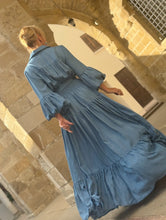 Load image into Gallery viewer, CHEMISE MAXI DRESS/ soft tencel denim