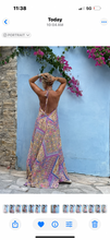 Load image into Gallery viewer, MARIPOSA MAXI DRESS/ pastel oriental print