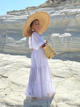 Load image into Gallery viewer, BONITA MAXI DRESS/ 2 dresses in 1/ white cotton voile