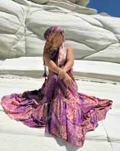 Load image into Gallery viewer, SUNNY MAXI DRESS/ amethyst purple oriental print