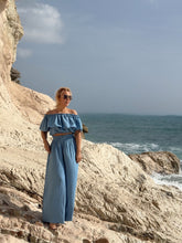 Load image into Gallery viewer, FLAMENCO TOP / light blue denim tencel