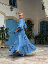 Load image into Gallery viewer, YASMINE MAXI DRESS/ soft tencel denim
