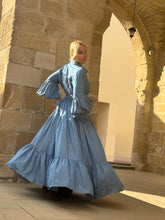 Load image into Gallery viewer, CHEMISE MAXI DRESS/ soft tencel denim