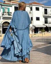 Load image into Gallery viewer, MUSE KIMONO WITH RUFFLE