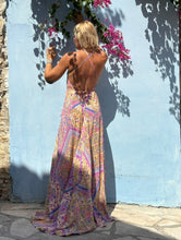 Load image into Gallery viewer, MARIPOSA MAXI DRESS/ pastel oriental print