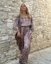 Load image into Gallery viewer, LUNA JUMPSUIT/ cafe latte beige print