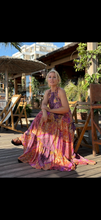 Load image into Gallery viewer, SUNNY MAXI DRESS/ spicy orange oriental print